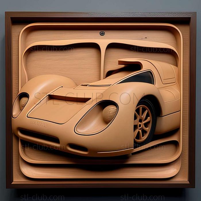 3D мадэль Porsche 906 (STL)